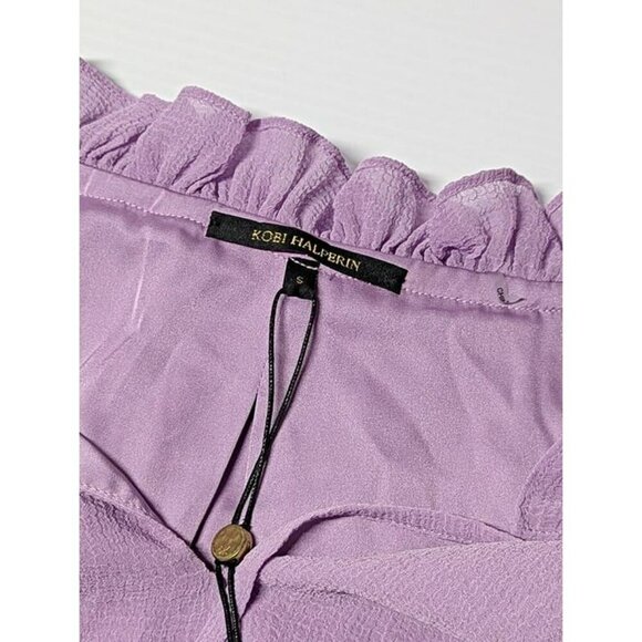 Kobi Halperin Vale Women's Sleeveless Ruffled Midi Dress Size S (MSRP $398) - Picture 5 of 7